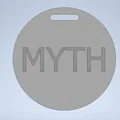 Đồng xu/móc khóa logo Hololive Myth - Thumbnail 3
