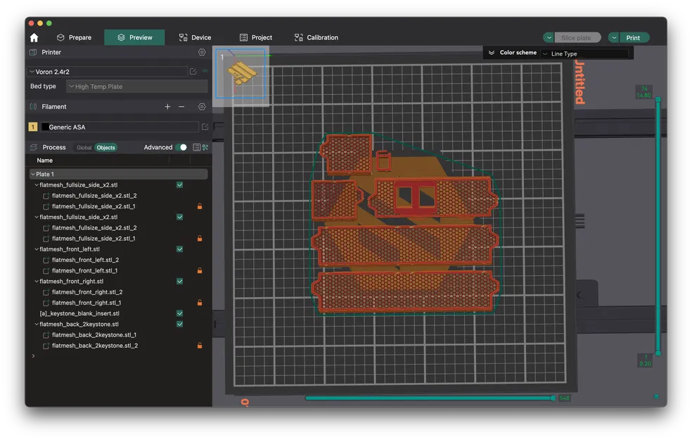 Chân Váy Lưới Phẳng Voron 0.2r1 - Image 5