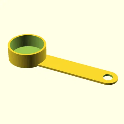 Muỗng Đong Hình Trụ Tùy Chỉnh Được