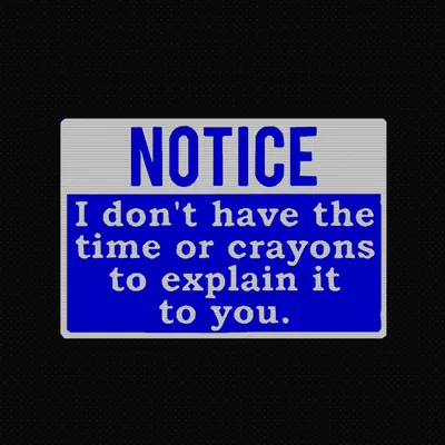 Biển báo hết màu sáp