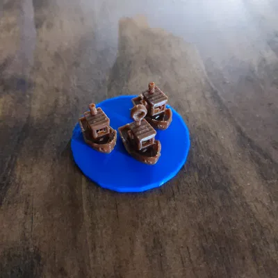 Tôi Thấy Ba Con Tàu - Đồ Trang Trí