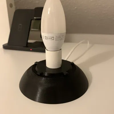 Chân Đèn Mặt Trăng Bayonet Podest E14 Tùy Chỉnh Được