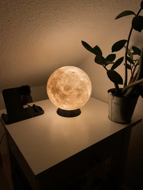 Chân Đèn Mặt Trăng Bayonet Podest E14 Tùy Chỉnh Được - Image 4