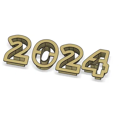 Khuôn Cắt Bánh Hình Số