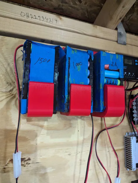 Giá đỡ 18650 3s7p treo tường - Image 1