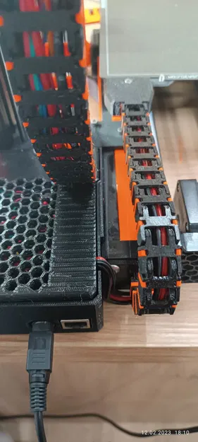 Chuỗi Cáp Trục Prusa Mini Hoàn Chỉnh, Giá Đỡ + Thanh Chắn Sáng + Cảm Biến Filament - Image 4