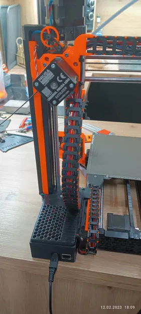 Chuỗi Cáp Trục Prusa Mini Hoàn Chỉnh, Giá Đỡ + Thanh Chắn Sáng + Cảm Biến Filament - Image 6