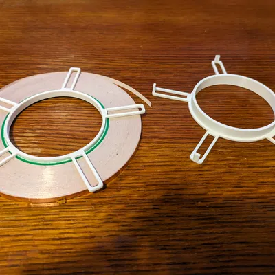 Giá Đỡ Cuộn Lá Đồng (Parametric)