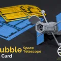Mô Hình Kit Card Kính Thiên Văn Hubble - Thumbnail 1