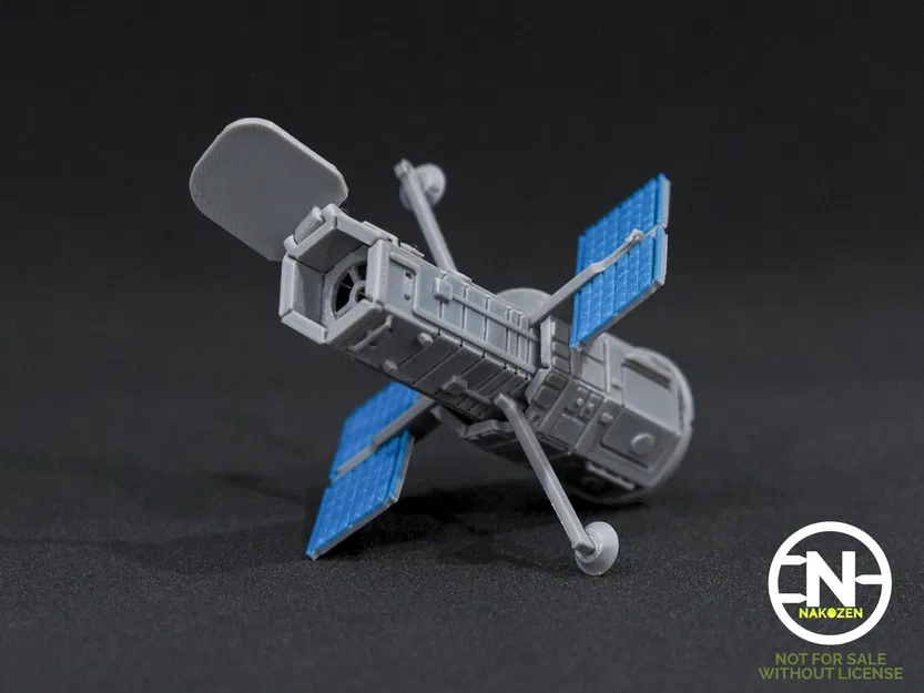 Mô Hình Kit Card Kính Thiên Văn Hubble - Image 2