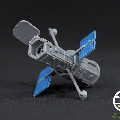 Mô Hình Kit Card Kính Thiên Văn Hubble