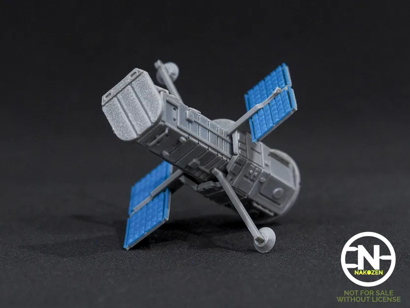 Mô Hình Kit Card Kính Thiên Văn Hubble - Image 3