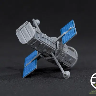 Mô Hình Kit Card Kính Thiên Văn Hubble