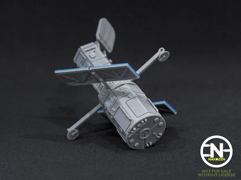 Mô Hình Kit Card Kính Thiên Văn Hubble - Image 4