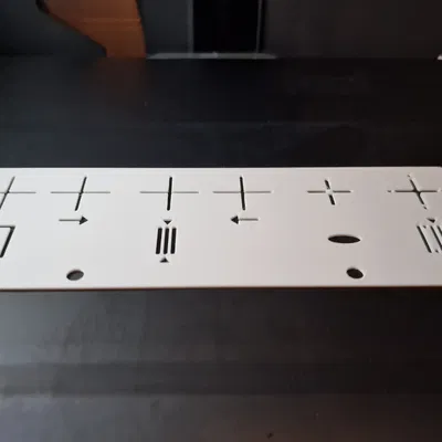 Mẫu Vẽ Khúc Xạ Kế (Optometrieschablone)
