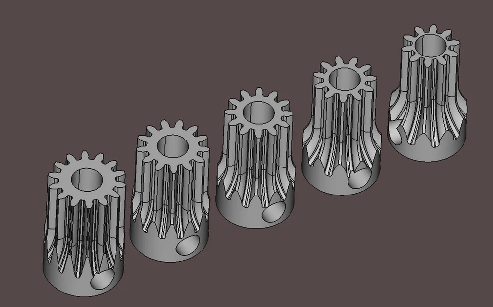 Motor Brushless 3S 300W + Bánh Răng - Image 4