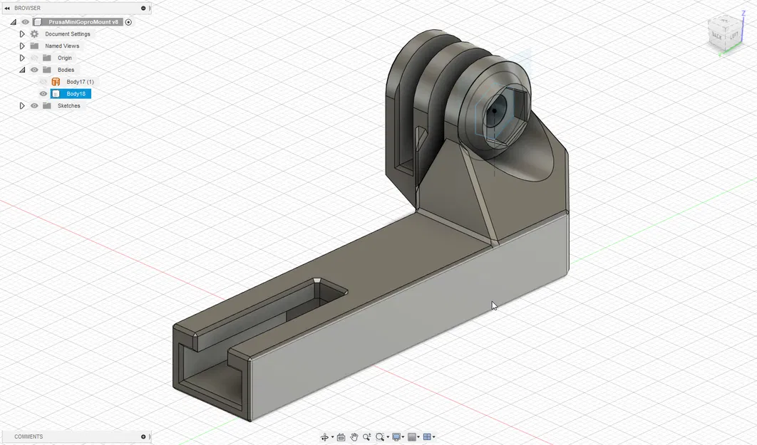 Giá Treo GoPro Cho Prusa Mini - Image 2