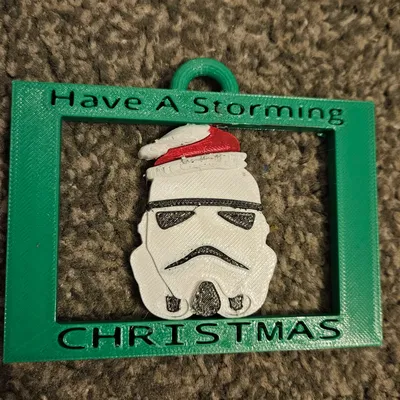 Móc Khóa Trang Trí Giáng Sinh Stormtrooper Star Wars