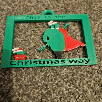 Trang Trí Giáng Sinh Star Wars Mando