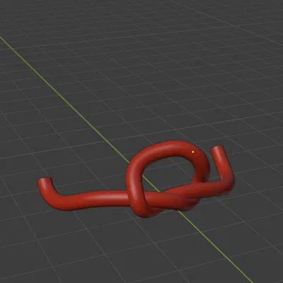 Túi Nút Thắt - Đồ Trang Trí Cây Thông Noel