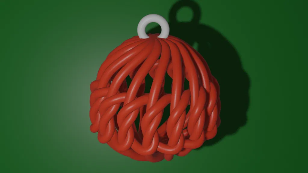 Túi Nút Thắt - Đồ Trang Trí Cây Thông Noel - Image 4