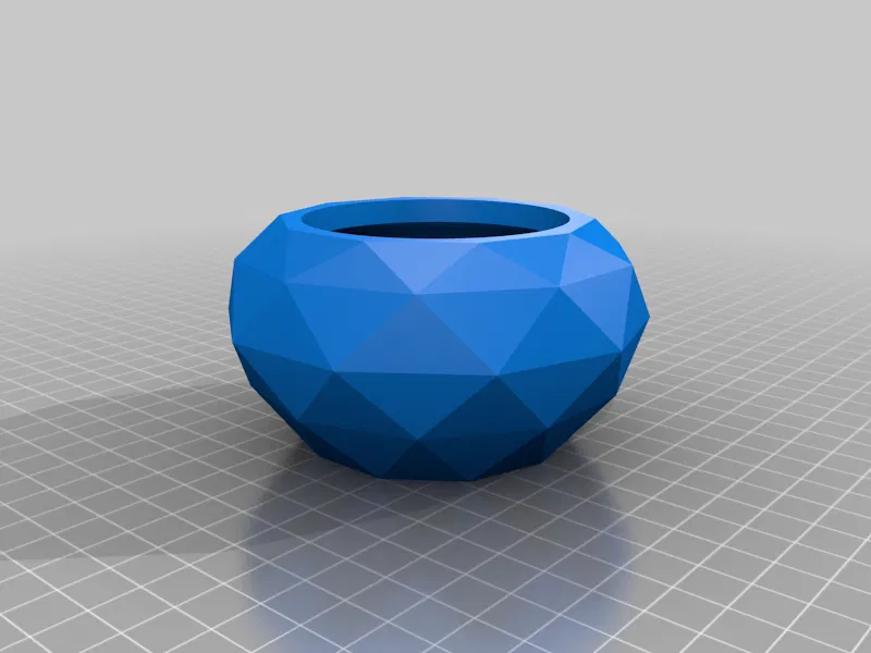 Chậu hoa "Low Poly" đơn giản - Image 3