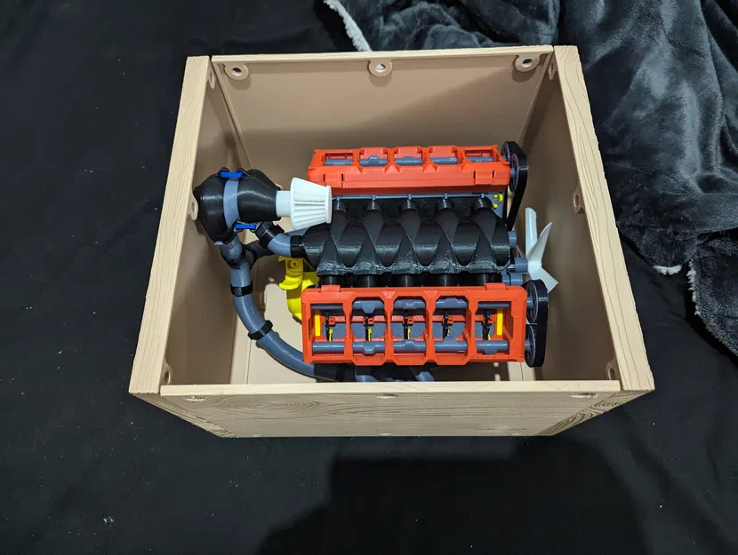 Thùng Lớn Vân Gỗ - Image 2