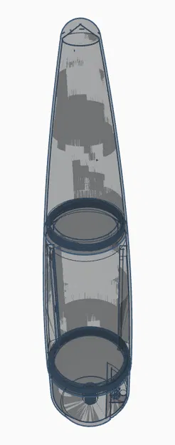 Chóp Mũi Mega Der Red Max (Ống thân LOC hoặc Estes 4 inch) - Image 1