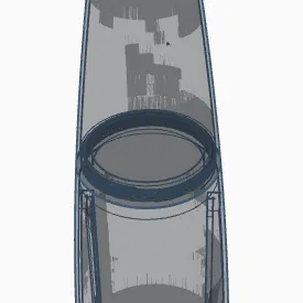 Chóp Mũi Mega Der Red Max (Ống thân LOC hoặc Estes 4 inch)