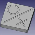Cờ Ca Rô (Tic Tac Toe) Có Nắp Đậy - Thumbnail 4