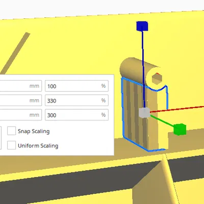 Cánh tên lửa mô hình R2-D2 #1301 của Estes