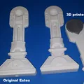 Estes 1301 R2-D2 Robot Hero Rocket - Chóp mũi R4, R5, R6 thay thế - Thumbnail 11