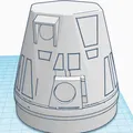 Estes 1301 R2-D2 Robot Hero Rocket - Chóp mũi R4, R5, R6 thay thế - Thumbnail 16