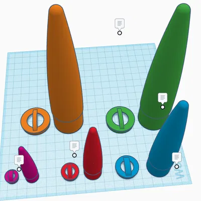 Chén mũi Der Red Max thu nhỏ (BT-5, BT-20, BT-50, BT-55, BT-56)