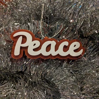 Trang Trí "Hòa Bình / Yêu Thương / Niềm Vui / Hy Vọng"