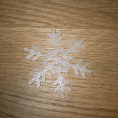 Móc treo trang trí hình bông tuyết