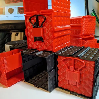 Ngăn Kéo Module Chế Độ Vase - Có Chốt Khóa