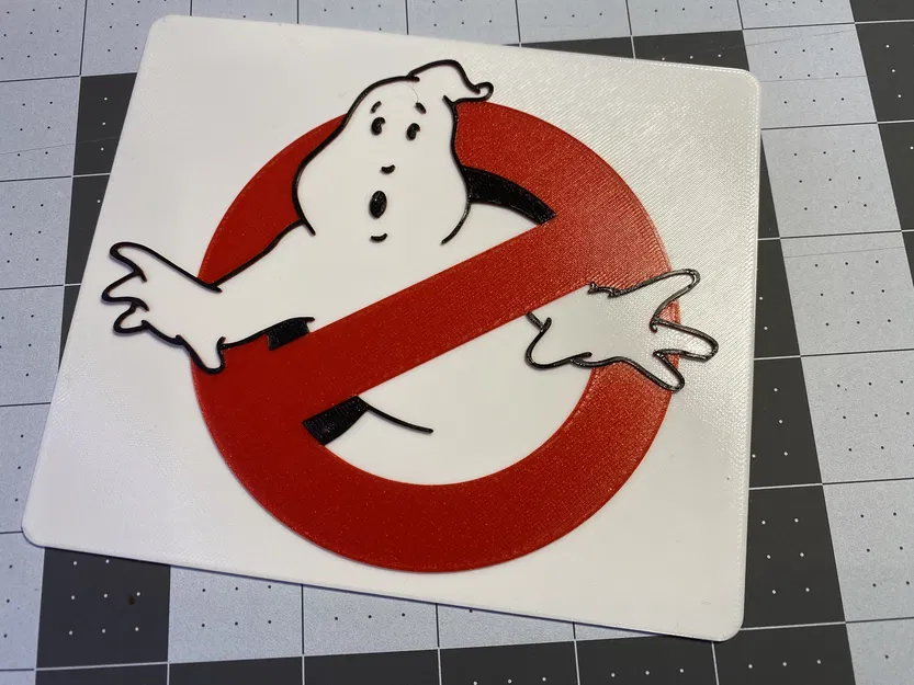 Mô Hình Biển Hiệu Ghostbusters Gắn Cây Thông Noel V2 - Image 4