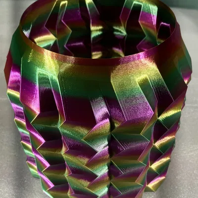 Chậu Hoa Hình Góc Cạnh