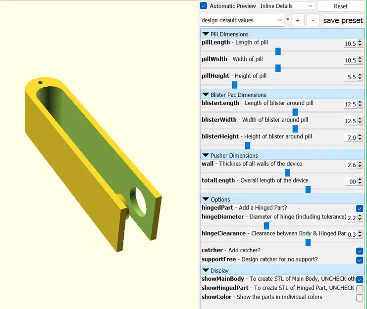Máy tạo dụng cụ cắt thuốc 2 (OpenSCAD) - Image 15