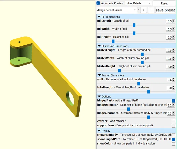 Máy tạo dụng cụ cắt thuốc 2 (OpenSCAD) - Image 16
