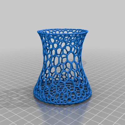 Ly đựng bàn chải kiểu Voronoi