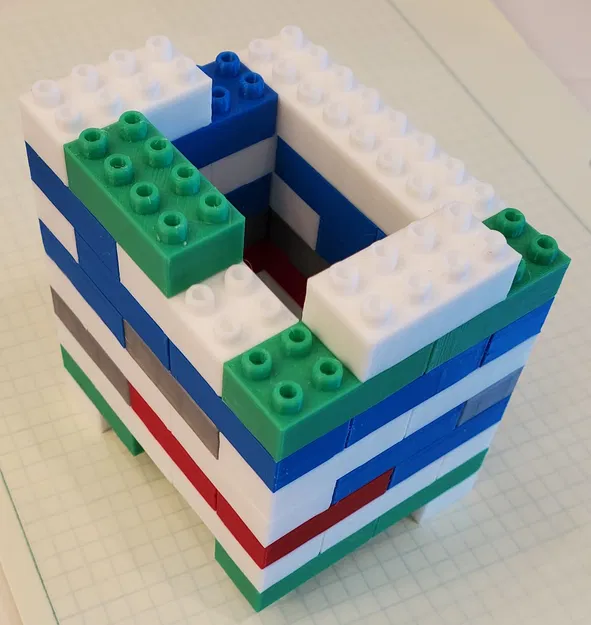 Bộ Khối Xây Dựng Montini Hai Núm (Tương Thích Lego) - Image 2