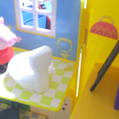Bồn Cầu Peppa PIG