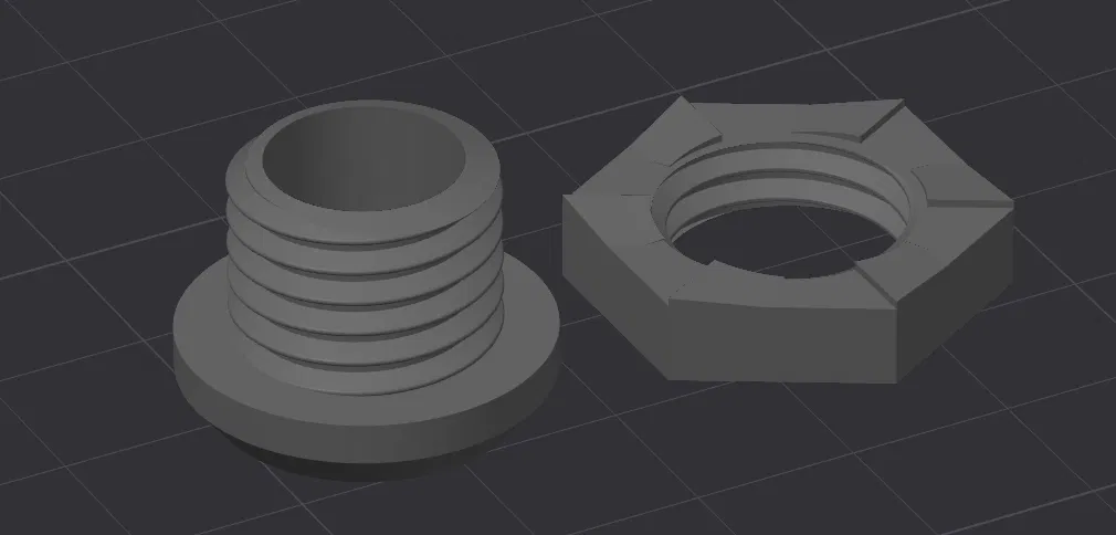 Giá đỡ LED 10mm (xoay lại để nằm phẳng trên bàn) - Image 1