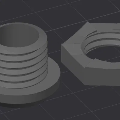 Giá đỡ LED 10mm (xoay lại để nằm phẳng trên bàn)