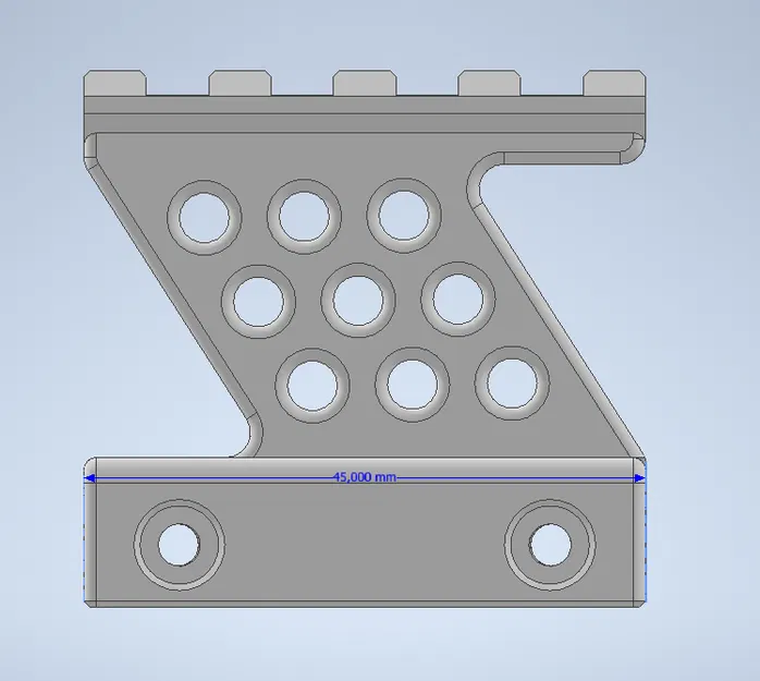 Đế Nâng Kính Ngắm Ray Picatinny - Image 8