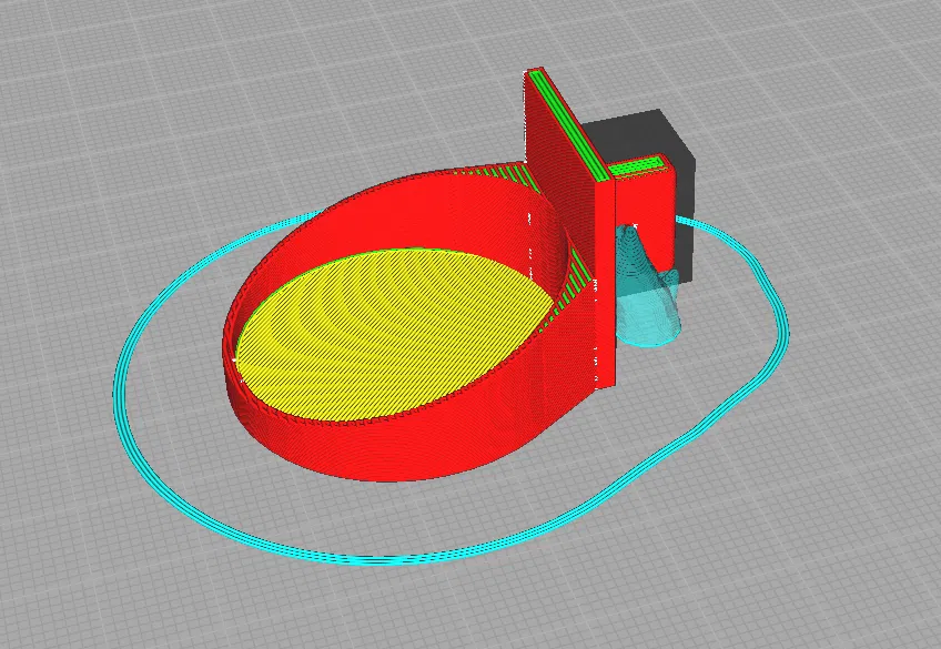 Giá Đỡ Cảm Biến Chuyển Động Aqara Cho Tấm Skadis - Image 2