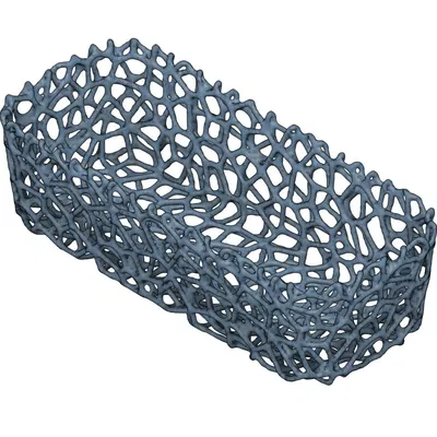 Giỏ đựng bánh mì chữ nhật phiên bản voroni