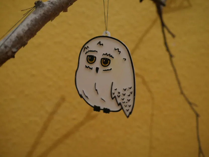 Móc Treo Giáng Sinh Harry Potter (Hedwig, Khắc Chết, Hogwarts) - Image 2